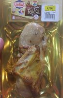Filets de poulet rotis