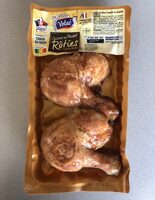 Cuisses de poulet roties