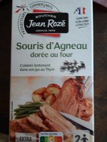 Souris d'agneau dorée au four