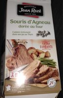 Souris d'agneau dorée au four