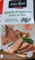 Souris d'agneau doree au four