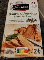Souris d'agneau dorée au four