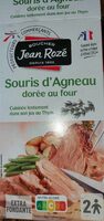 Souris d'agneau dorée au four