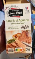 Souris d’agneau dorée au four