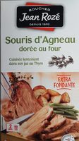 Souris d'agneau dorée au four