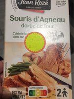 Souris d'agneau doree au four