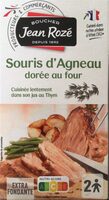 Souris d’agneau doree au four