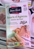 Souris d’agneau dorée au four