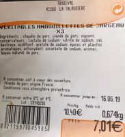 Andouillette de Jargeau