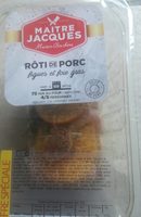 Rôti de porc figues et foie gras
