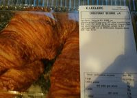 Croissants au beurre