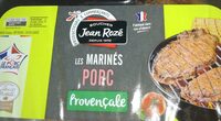 Côtes de porc marinées a la provençale