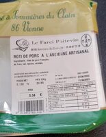 Rôti de porc à l'ancienne artisanal