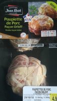 Paupiette de porc façon Orloff