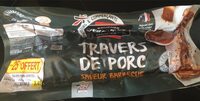 Travers de porc saveur barbecue