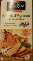 Souris d'Agneau Dorée au Four