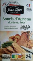 Souris d'agneau dorée au four