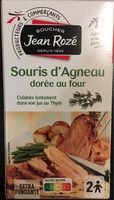 Souris d'Agneau doré au four