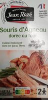 Souris d'agneau dorée au four