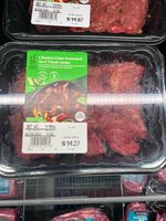 Cilantro Lime Seasoned Beef Flank Strips
