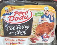 Côt'lettes du chef, dinde a poêler au paprika