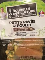 Petits pavés de poulet sel de guérande et poivre noir