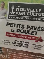 Petits pavés de poulet piment d'Espelette