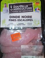 Dinde noire fines escalopes