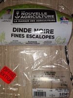 Dinde noire fines escalopes