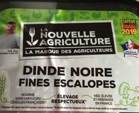Dinde noire fines escalopes