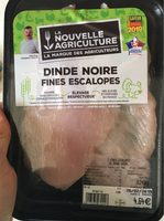 Fine escalope Dinde noire