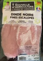 Dinde noire fines escalopes