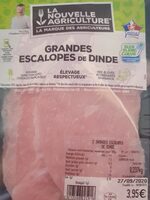 Grandes escalopes de dinde