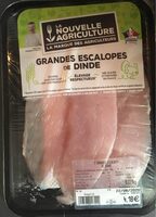 Grandes escalopes de dinde