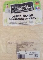 Dinde noire grandes escalopes