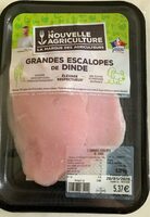 Grandes escalopes de dinde