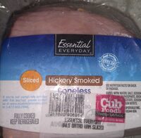 Hickory smoked boneless ham