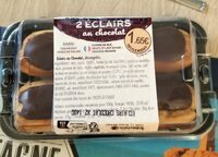 2 éclairs au chocolat