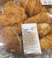 Croissants pains au chocolat