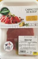Carpacio de boeuf