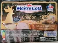Rôti de Chapon Sauce Morilles
