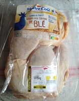 Cuisse de poulet : nourri aux grain de blé