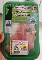 La dinde nourrie aux graines de lin