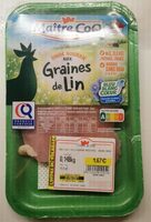 Escalope de dinde nourrie aux graines de lin