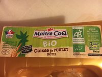 Cuisse de poulet rotie