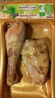Cuisse de poulet rotie