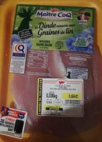 Escalope de Dinde nourrie aux graines de lin