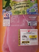 La dinde nourrie aux graines de lin