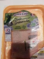 Dinde nourrie aux graines de lin