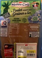 Aiguillettes de poulet certifié